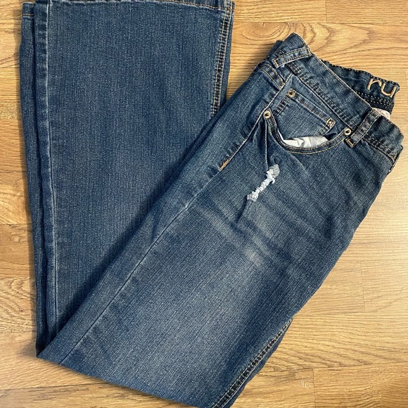 Rue21 Denim - Rue21 Women's Boot Cut Jeans - Dark Blue